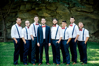Groomsmen at Farms Wedding